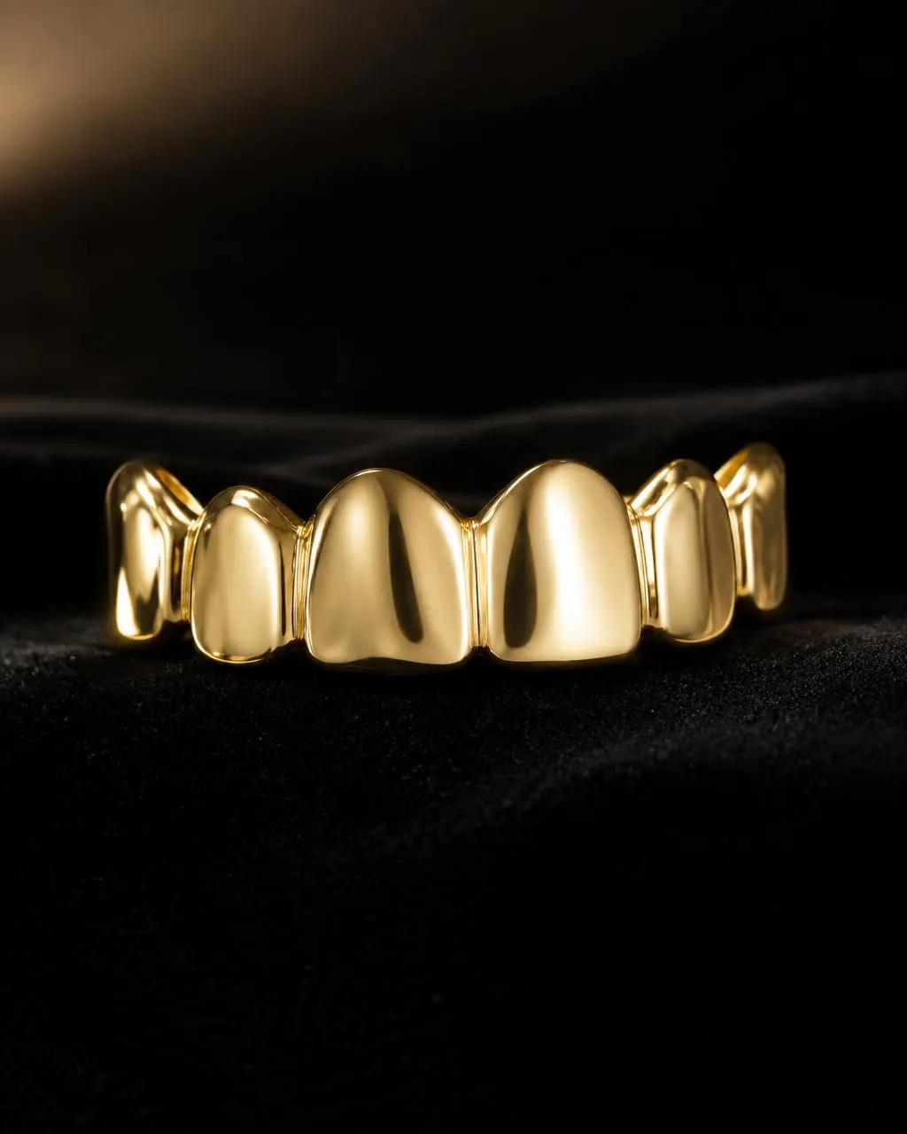 Custom 18K gold grillz